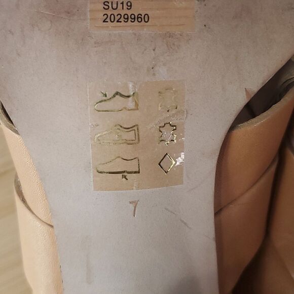 Madewell The Cindy Sandal Woven Leather Slingback Block Heel Sandals Size 7 - Picture 11 of 13